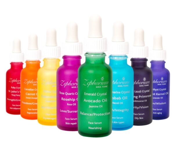 Zephorium Soul Tonics Organic Skin Face Serums