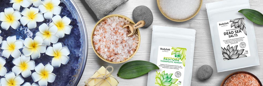 BodySalt Australia Bath Salt Guide. Magnesium Chloride Flakes, Pink Himalayan Rock Salt, Pure Dead Sea Salt, Epsom Salt