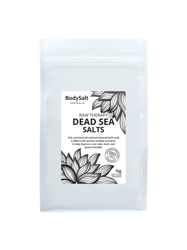 BodySalt Raw Therapy Dead Sea Bath Salts 1kg